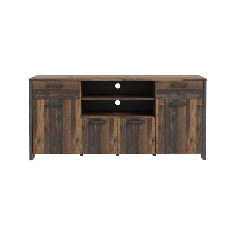 Duża komoda 186 cm CLIF old wood vintage | Meble Forte