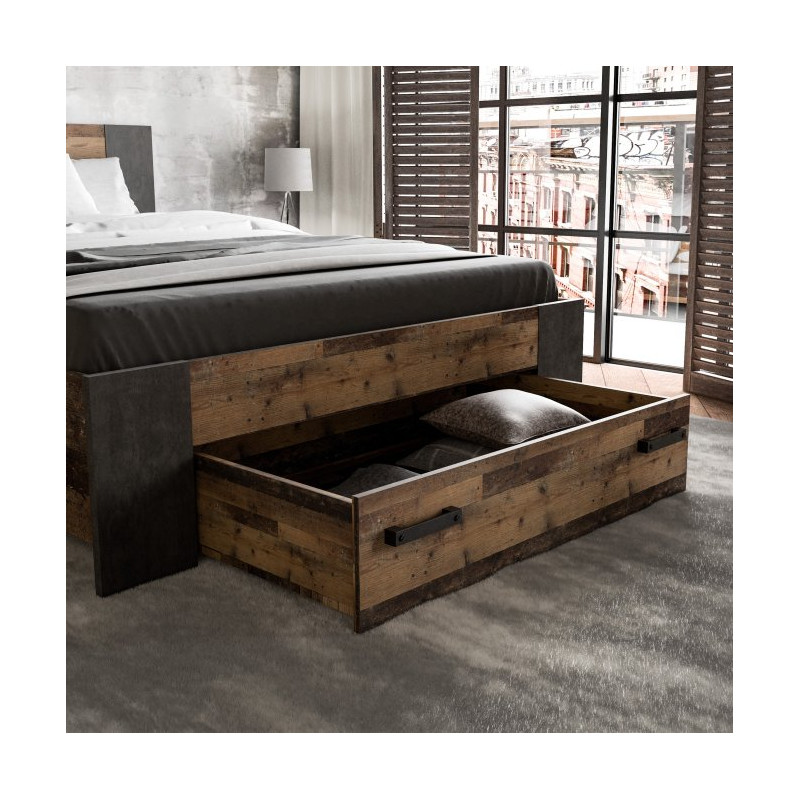 Szuflada na rolkach do łóżka CLIF Meble Forte – szybka wysyłka