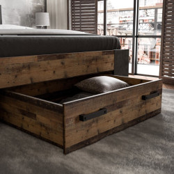 Szuflada na rolkach do łóżka CLIF CLFL03 Meble Forte