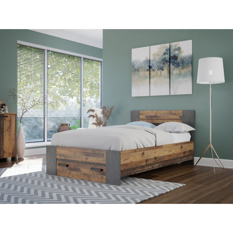 Łóżko jednoosobowe CLIF 120x200 cm | Meble Forte