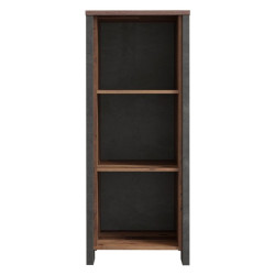 Wąski niski regał CLIF old wood vintage | styl loft - domowanie.pl