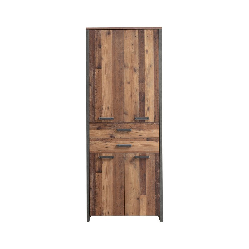 Szafka z szufladami 90 cm CLIF old wood vintage | Meble Forte