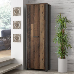 Szafa ubraniowa CLIF old wood vintage - Meble Forte