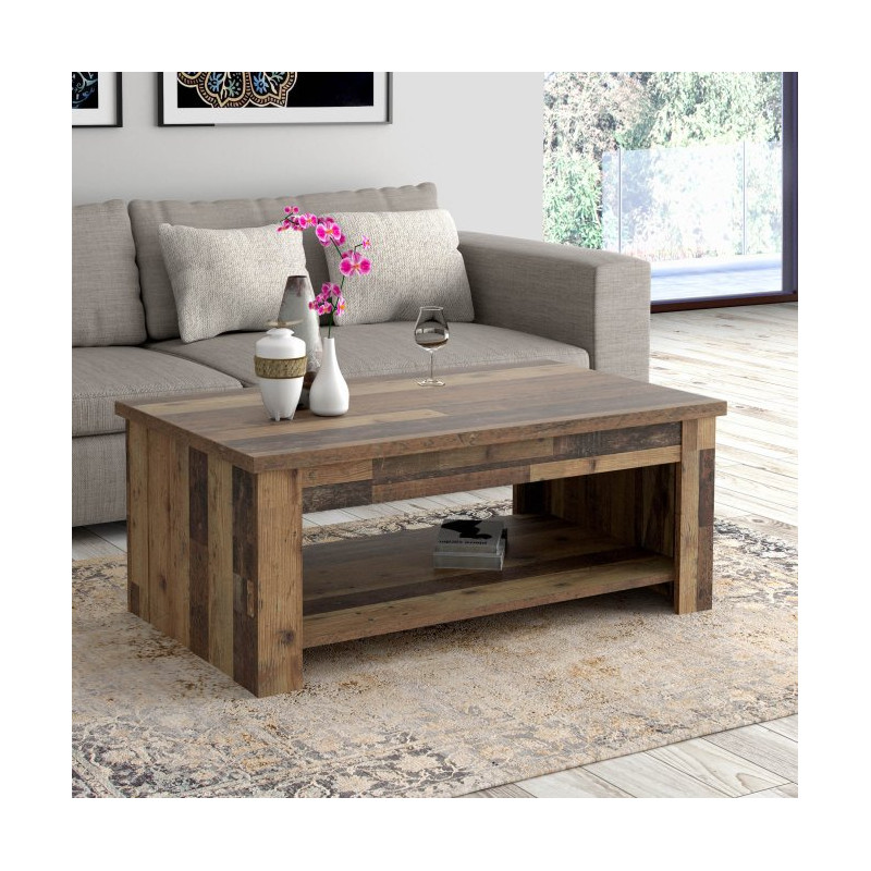 Stolik kawowy z podnoszonym blatem 110x65 cm CLIF Meble Forte