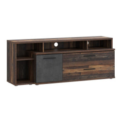 CLIF JCKT135L – szafka loftowa 160 cm w stylu old wood i betonu