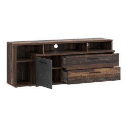 CLIF JCKT135L – szafka loftowa 160 cm w stylu old wood i betonu