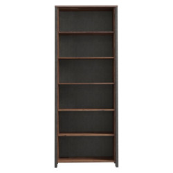 Wysoki regał otwarty CLIF Meble Forte | old wood vintage beton