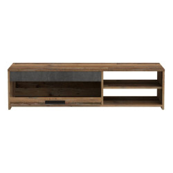 CLIF PCOT11 – szafka loftowa 160 cm w stylu old wood i betonu