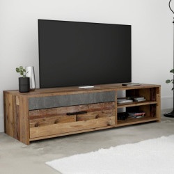 CLIF PCOT11 – szafka loftowa 160 cm w stylu old wood i betonu