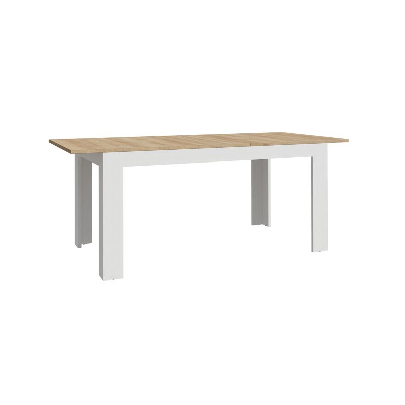 Stół rozkładany 160x90 cm Chisbury XELT161 biały | Meble Forte