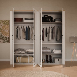 Półki do szafy Chisbury BHLZ105 2 szt. szare | Meble Forte