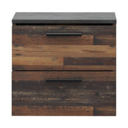 Szafka nocna 45 cm CLIF old wood vintage | styl loft