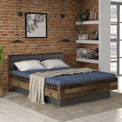 Łóżko dwuosobowe CLIF 160x200 cm | Meble Forte