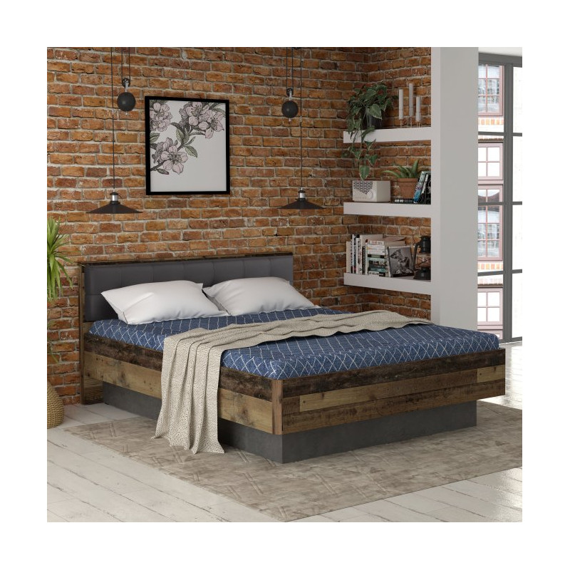 Łóżko dwuosobowe CLIF 160x200 cm | Meble Forte