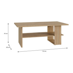 Stolik kawowy CFTT5212 Meble Forte |  dąb mauwella
