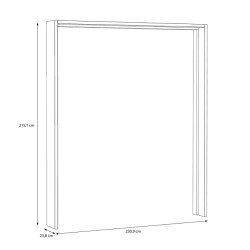 Listwy okalające RDNZ02B z oświetleniem Meble Forte