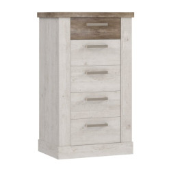 Wąska komoda z szufladami Duro 62 cm | Meble Forte