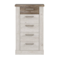 Wąska komoda z szufladami Duro 62 cm | Meble Forte