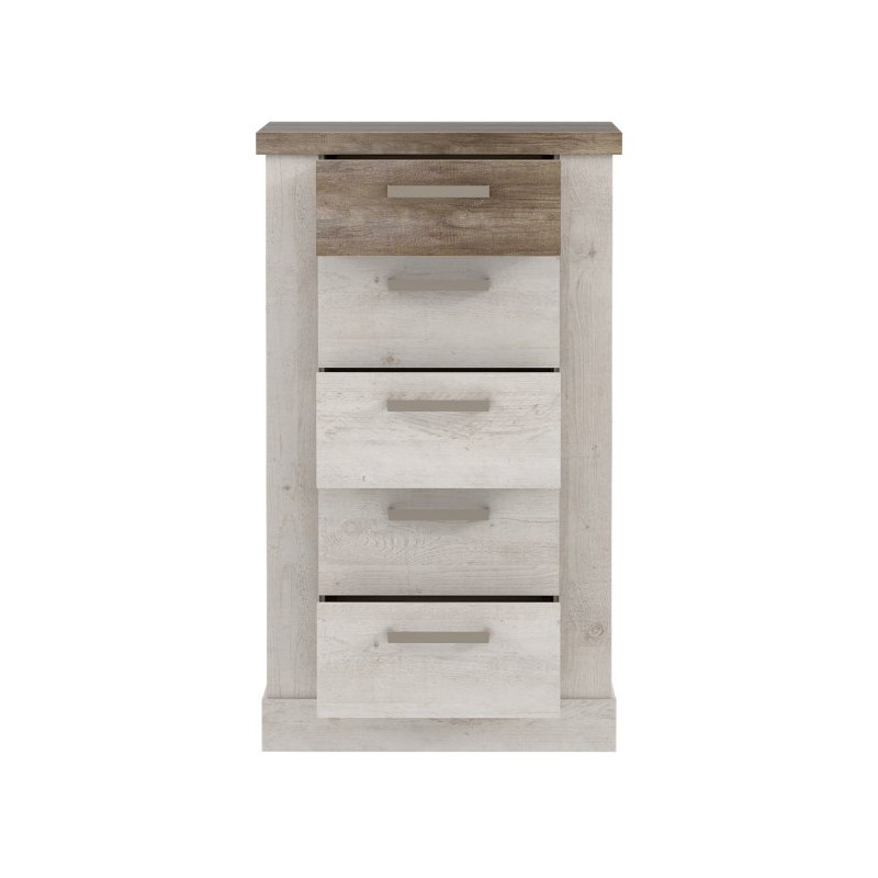 Wąska komoda z szufladami Duro 62 cm | Meble Forte