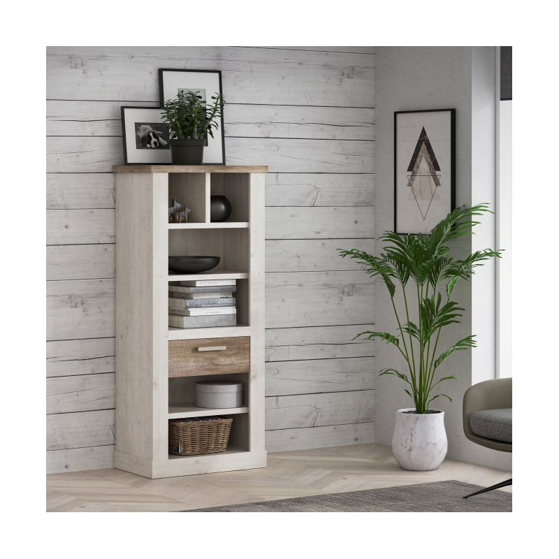 Duro DURR511 – niski regał z szufladą do salonu