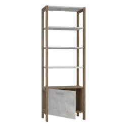 Duro DURR716 Meble Forte – wysoki regał z szufladą