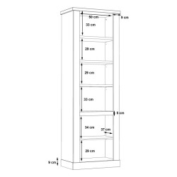 Duro DURR811 – półotwarty regał do eleganckich wnętrz