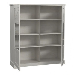 Witryna 130cm Rockhampton RHPV521-D43 Pinia Biała Meble Forte