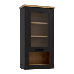 Duro DURH111 – wisząca witryna 70 cm dąb riviera/dąb cabezone