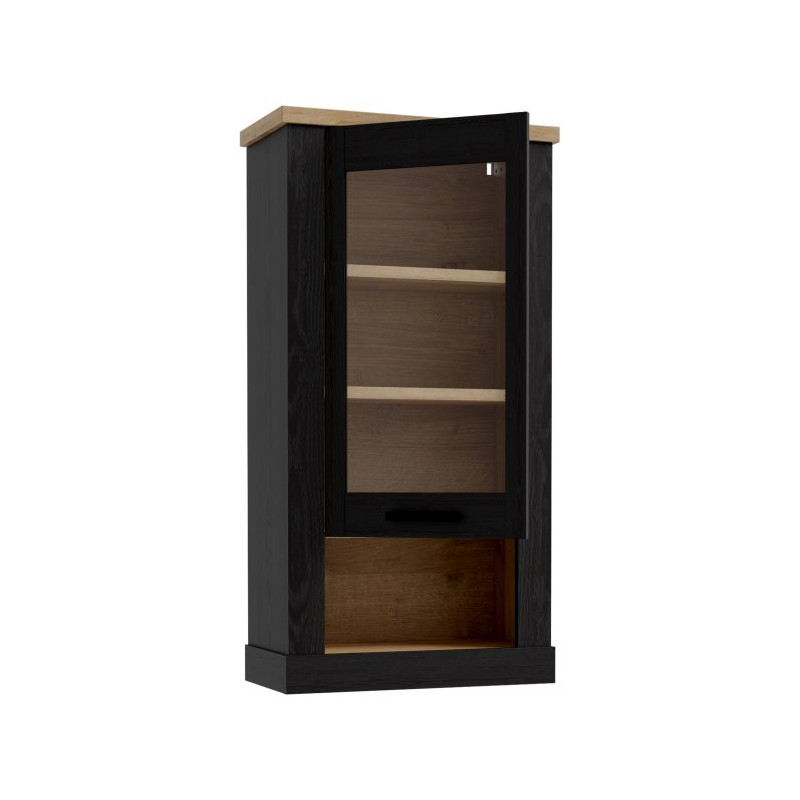 Duro DURH111 – wisząca witryna 70 cm dąb riviera/dąb cabezone