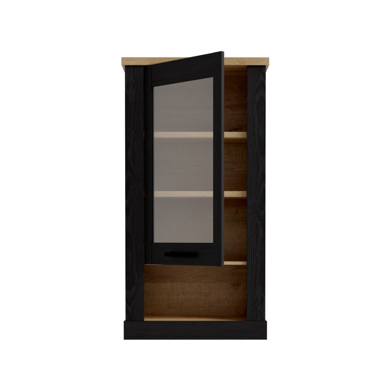 Duro DURH111 – wisząca witryna 70 cm dąb riviera/dąb cabezone