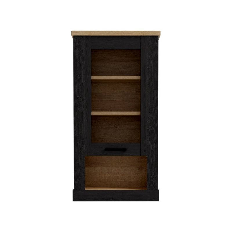 Duro DURH111 – wisząca witryna 70 cm dąb riviera/dąb cabezone