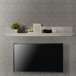 Półka ścienna 180cm Rockhampton VDGB02-D43 Pinia Biała Meble Forte