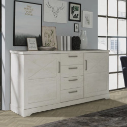 Komoda Rockhampton RHPK231-D43 Pinia Biała Meble Forte