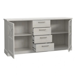 Komoda Rockhampton RHPK231-D43 Pinia Biała Meble Forte