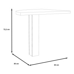 Element łączący do biurka 90° Duro | Meble Forte