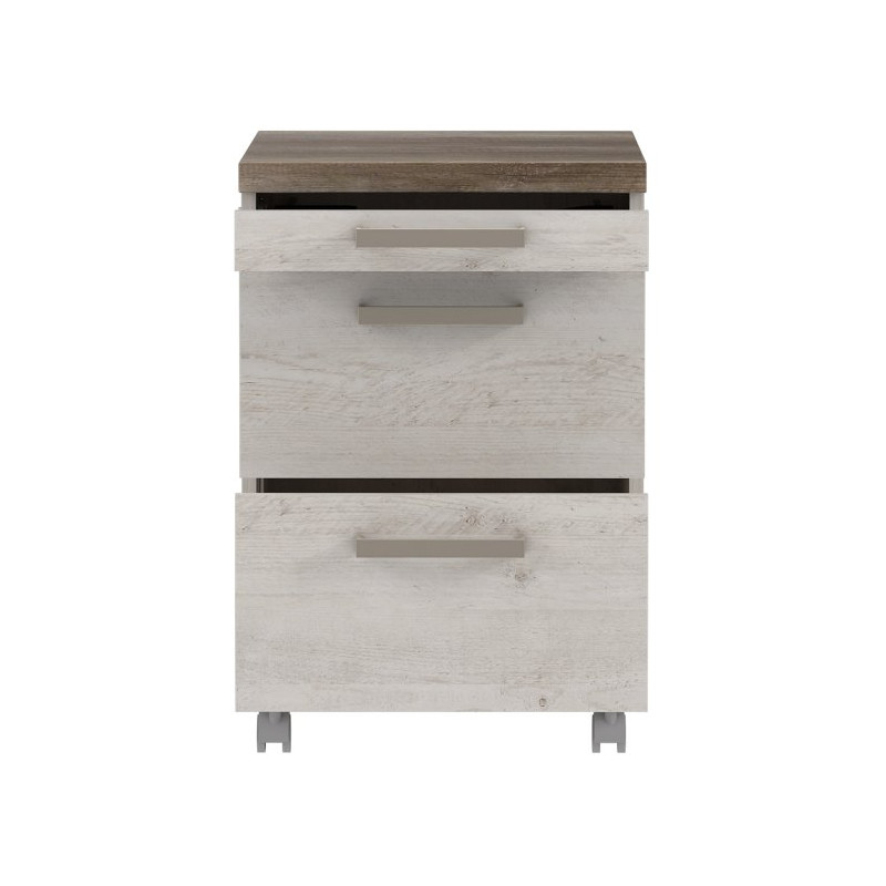 Kontenerek biurowy z zamkiem Duro DURC012 | Meble Forte