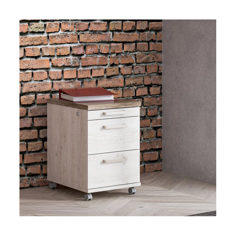 Kontenerek biurowy z zamkiem Duro DURC012 | Meble Forte