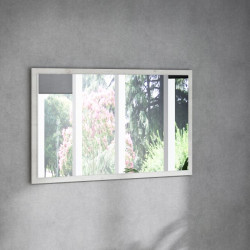 Lustro Duro DURD101 – Pinia Biała | nowoczesny design