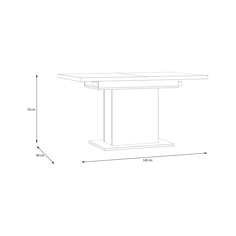 Duro SVOT22 – elegancki stół rozkładany do jadalni