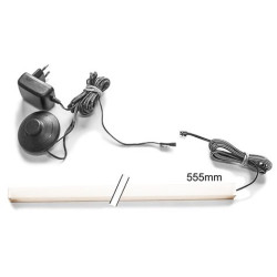 Eleganckie 1-punktowe oświetlenie DURO do półek