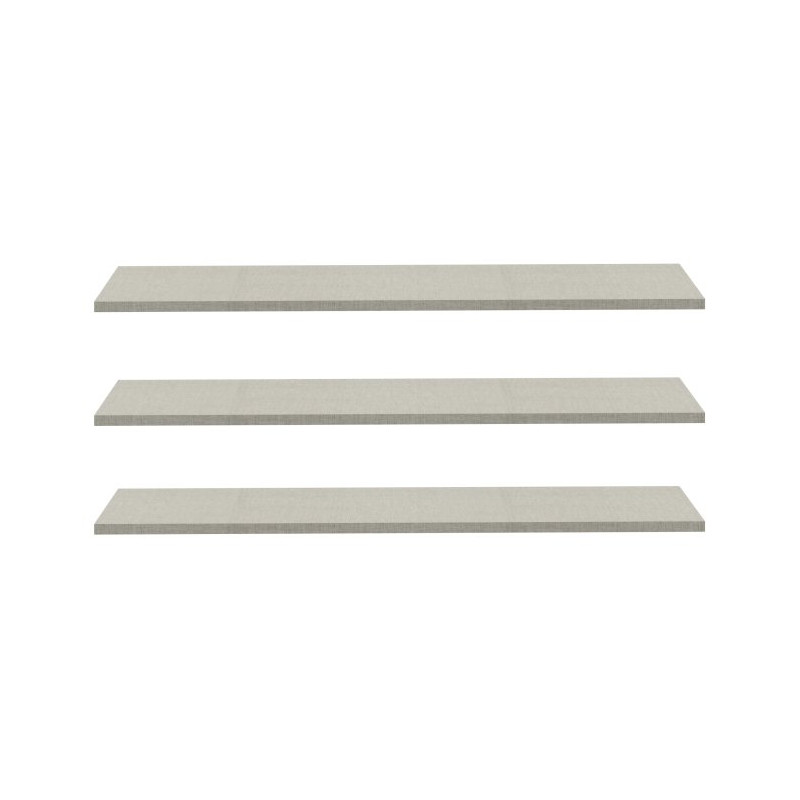 Półki do szafy Edwal FRGD871 Meble Forte – zestaw 3 szt.