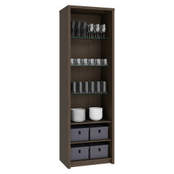 Witryna Eufemius EUFV711R dąb mazurski – Meble Forte