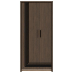 Szafa na ubrania 90 cm Eufemius EUFS821L dąb mazurski