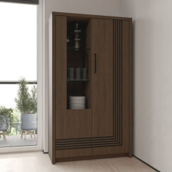 Witryna Eufemius EUFV621R dąb mazurski – Meble Forte