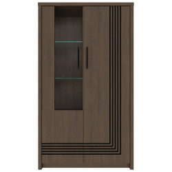 Witryna Eufemius EUFV621R dąb mazurski – Meble Forte