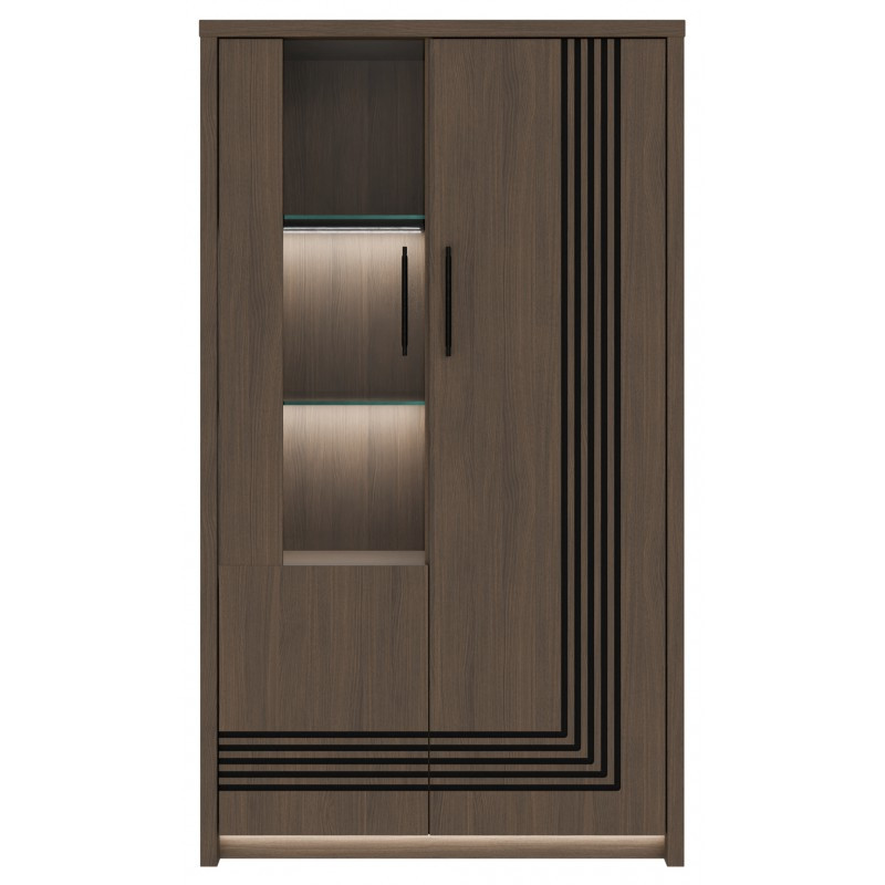 Witryna Eufemius EUFV621R dąb mazurski – Meble Forte