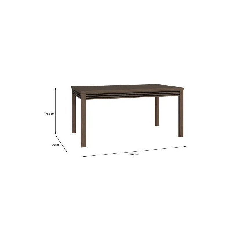 Rozkładany stół Eufemius TBLT7129 | elegancja  w Twoim domu