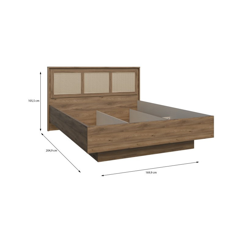 Stelaż łóżka z podnoszonym wkładem Glenkeen GLKL1162