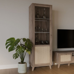 Witryna 65 cm Glenkeen GLKV712L – funkcjonalna ekspozycja