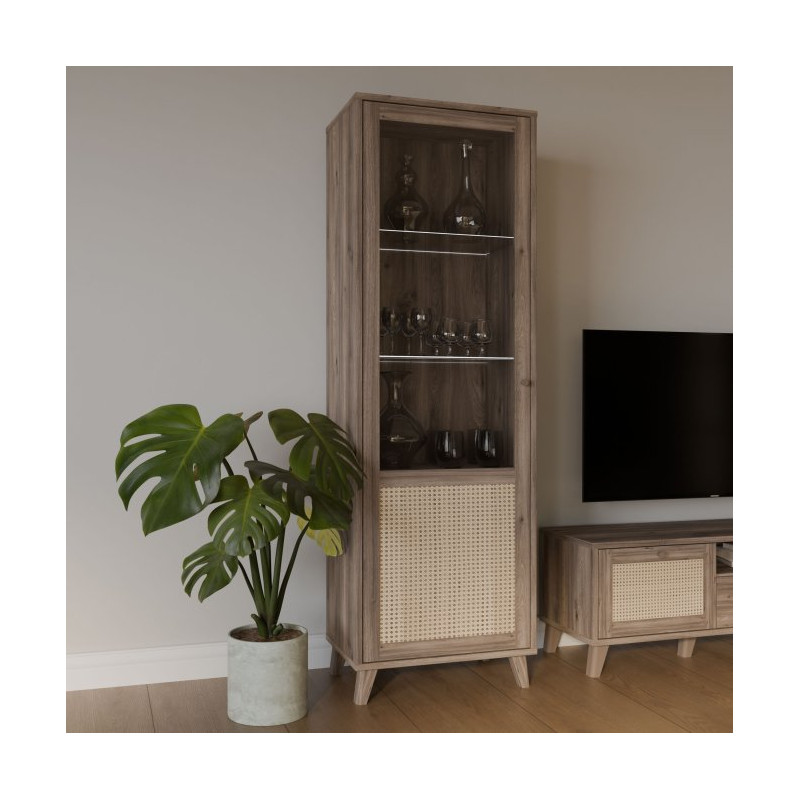 Witryna 65 cm Glenkeen GLKV712L – funkcjonalna ekspozycja